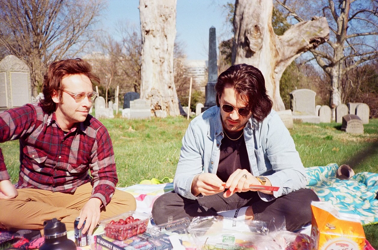 Joe and David at the Woodlands