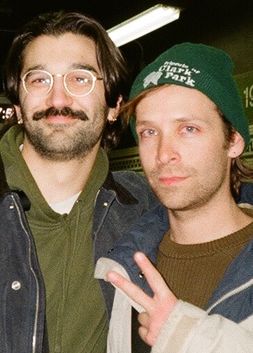 Joe and David after the eagles won the superbowl